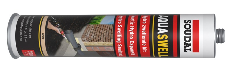 Mastic hydro- expansif Soudal Aquaswell - 310ml.