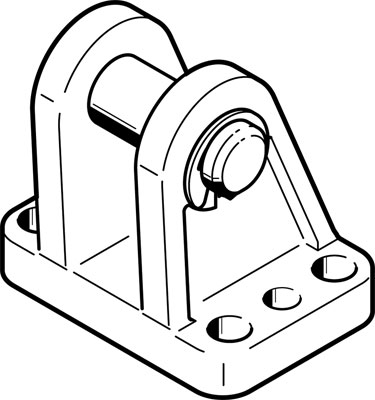 LBG-50-R3 clevis foot