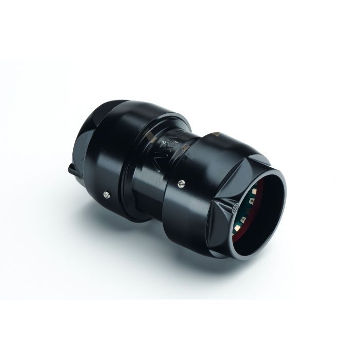Straight union fitting - Alu - Tube ext. Ø: 80mm - 16bar - 65 ° C