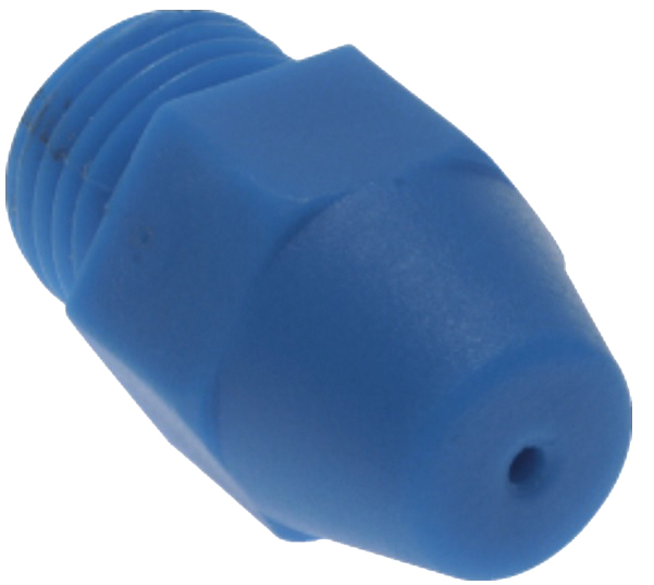 Buses standards (jet cônique fin) - Ø de sortie: 1,5 mm - M12 x 1,25 (M) - Plastique - Pmax.: 10 bar
