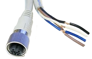 Câble d'alimentation à connecteur M12, type PA5, longueur 5m, pour WFMT.001