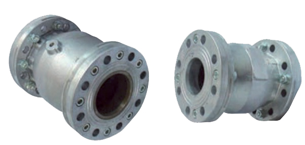 Vannes à manchon - Aluminium - Gomme NR - DN50 - PN6 - Cde. Pneumatique - Fonction NO - (+)80°C