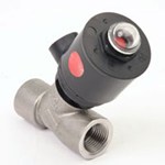 PRESSURE OPERATED ASCO VALVE SERIES 290 VALVE 2/2 NC STAINLESS STEEL ENTRY UNDER DISC G.3/8 DN10 O…