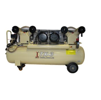 Compresseur à pistons JAVAC TX-3-BI - 2 têtes - 800 l/min - 8 bar - 230V mono - 2 x 3 kW