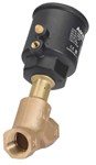 Globe valve - Angle Bronze body - PTFE - G2" FF - PN16 - 2/2 - 184°C - 4,5 to 10 bar
