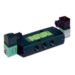 NAMUR spool valve - 3/2 or 5/2 Bistable - G1/2" - Solenoid Air operated - 24/DC