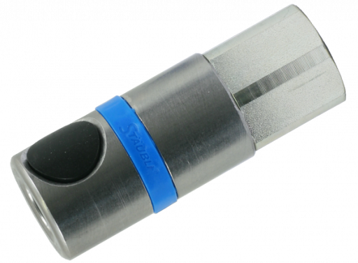 Coupleur STAUBLI série RCS - Taraudé femelle - G1/4" - 6mm - Inox - NBR - PS 16 bar - +70°C