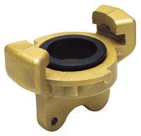 Express hose fitting - Plug - Yellow brass - Max pressure: 10 bar