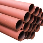 Tube acier sans soudure EN10216-1  Ø 33.7 x 2.6 prépeint*
