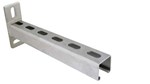 Console murale Strut inox  300 mm - rail 41 x 41mm