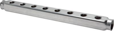 Manifold - Stainless steel - 2x G 1" F - 12 x G 1/2" F - PN10