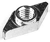 Fix plate - M3 - Steel - For cylinders Ø 32 to Ø 125