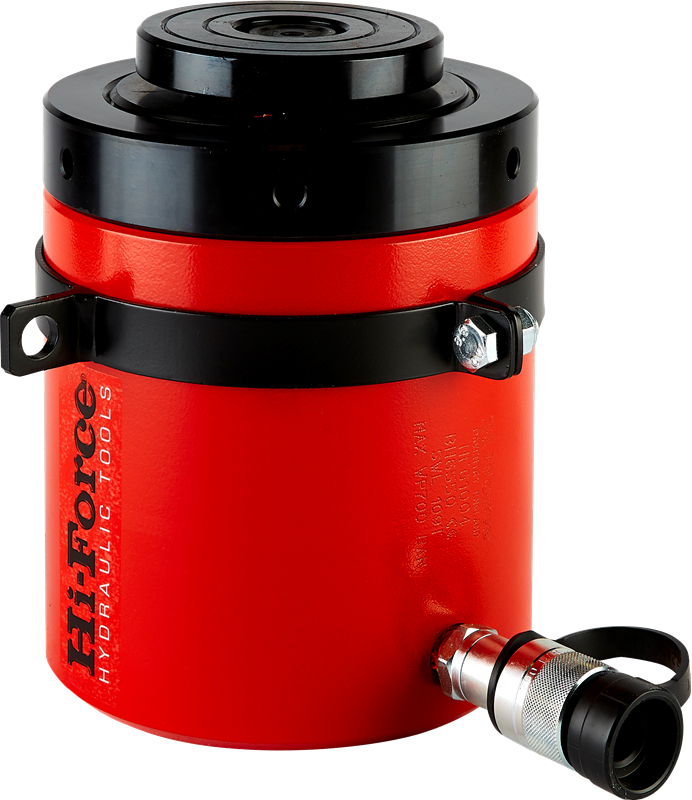 Vérin hydraulique HI-FORCE Série HFG - Simple effet - Levage: 50 T - Course: 150mm - Diam: 127mm