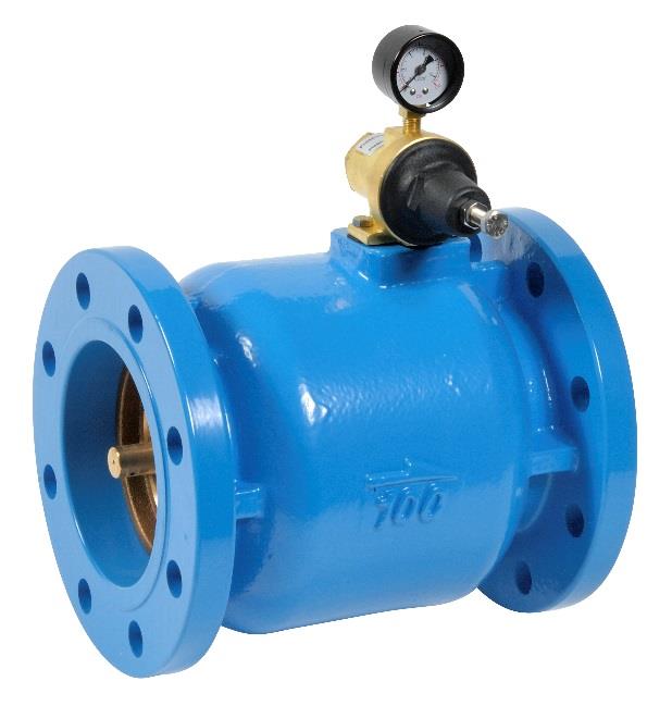Réducteur de pression coaxial en fonte à brides - DN150 - PN16 - GN16 - plage 1 à 7 bar