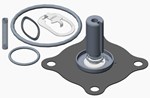 Spare part kit for ASCO solenoid valve - P/N: SCE210D095 in AC - NBR