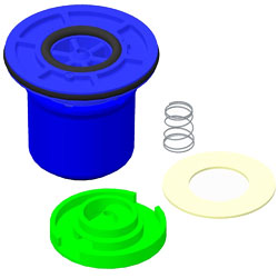 Spare parts kit for ASCO uncloggin solenoid valve - P/N: SCE353A811 and SCE353A821 - AC and DC
