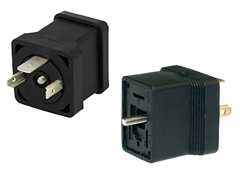 Adaptateur pour connecteur  - Taille 22 femelle DIN forme B vers taille 30 mâle forme A