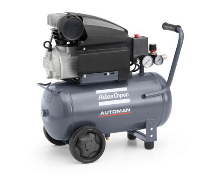 Compresseur à piston - 122l/min - 50L - 10bar - 1cylindre-1étage - 1,85kW - 230VAC MONO