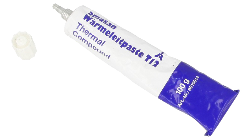 Pâte thermo-conductrice AMASAN pour sondes avec doigts de gant - 100 gr - +200°C