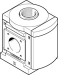Diverter block FESTO Serie MS - G3/4" - Working pressure: 0 to 20 bar - Q: 25000 l/min