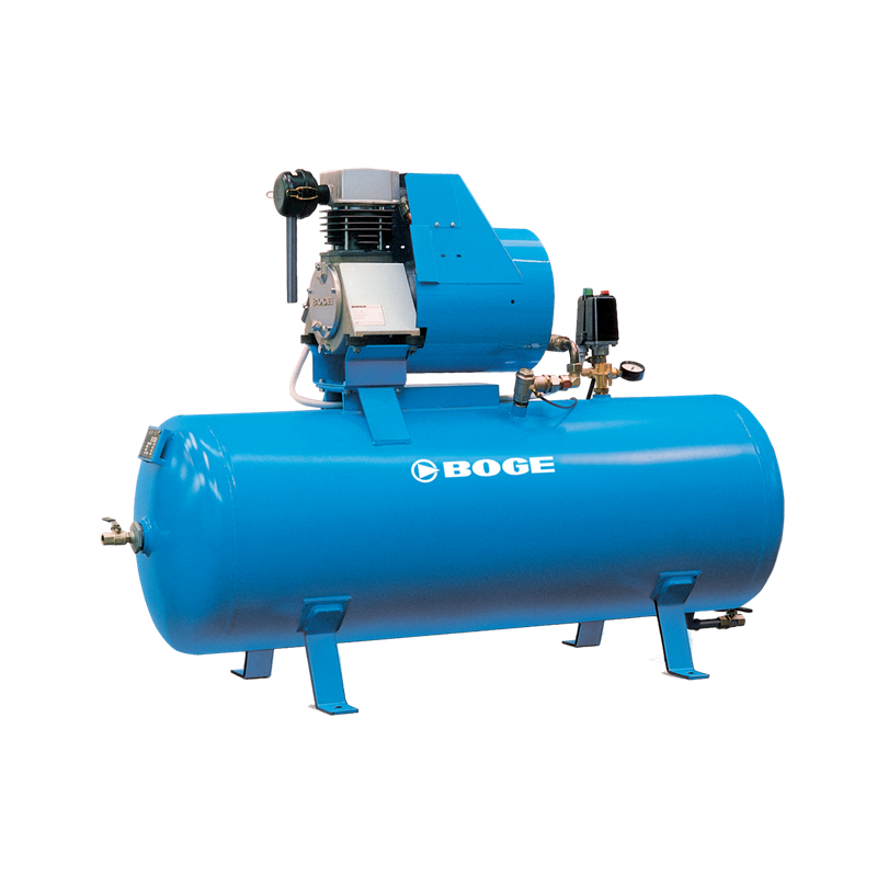 Compresseurs - Débit à 6 bar: 260 (l/min) - Volume réservoir: 270l - Pression d'utilisation:10 bar
