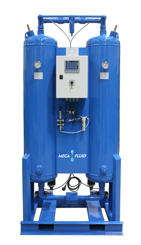 Sécheur à adsorption - Débit à 7 bar: 575 m³/h - G1 1/2" - max 10 bar - 230VAC - filtres intégrés