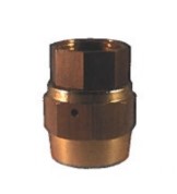 Raccord Essence US pour flexible - Coupleur 25 x 37mm - Laiton - 1"F - Epaisseur : 5 mm - max 10 bar