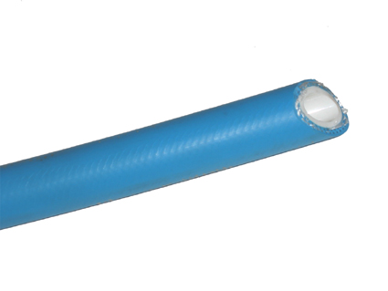 Flexible ALFACLEAN - PVC renforcé - Bleu - Ø 12 x 20 mm - max.40 bar - max.70°C - 25 mètres