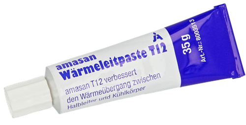 Pâte thermo-conductrice AMASAN pour sondes avec doigts de gant - 35 gr - +200°C