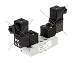 Spool valve on subbase - 5/2 Bi - Electro-pneumatic - Electro-pneumatic return - No gasket