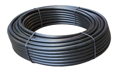 Tuyau en PE-LD série "Pouce" - 3/4" - 18,9 x 27,5mm - 100m - 9,2 bar - Pour distrib. d'eau froide