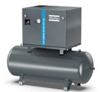 Silenced Piston Compressor - 354l/min - 270L - 11bar - 2cylinders-2stages - 3kW - 400VAC TRI