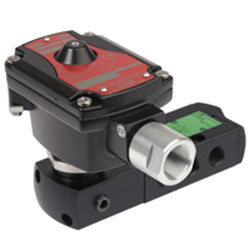 PILOT OPERATED SOLENOID VALVE-5/2-WITHOUT MANUAL OPERATOR-1/4" (DN8)-NPT (ANSI 1.20.3)-ORIFICE: 6…
