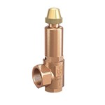 Soupape de sécurité en bronze GOETZE Série 851 - échappement canalisé - G1"F - tarage 6,0 bar