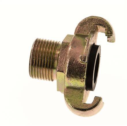 Raccord RAPID DIN3489 pour flexible - Coupleur - Fonte - 3/8"M - max 10 bar