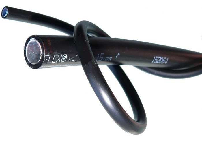 Tube pneumatique calibré en bobine - Polyéthylène-Aluminium - 8x5 mm - Noir - 75 m - P. max: 29 bar