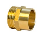 Manchon F/C laiton  Ø 1/2" M x 10