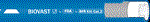 Hose BIOVAST - NBR - 13x23 mm - Blue - Max pressure: 20 bar