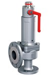 Soupape de sécurité en acier inoxydable GOETZE Série 455 - DN40/DN65 - METAL - tarage 5,0 bar
