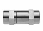 Clapet anti-retour en inox à siège conique type SO CV 53B00 - G1/2" - 315 bar