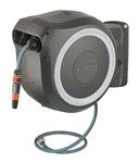 Dévidoir Gardena mural automatique RollUp  15 m.  - Gris