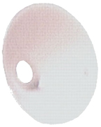 Protective shield for short nozzle for blow gun, M 12 x 1.