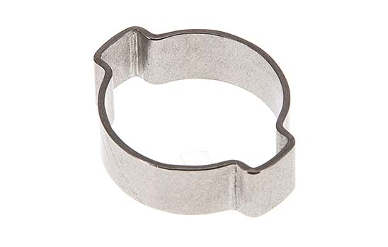 Colliers de serrage à deux oreilles pour tuyaux de Ø extérieur 18-22 mm - Largeur: 9 mm