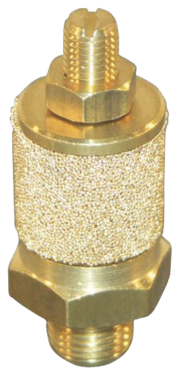MetalWork Ehaust port regulator with brass silencer - G3/4"M - 0 to 12 bar