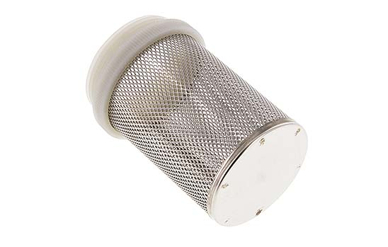Crépine pour clapets anti-retour - Inox 304 L - G2'' M - PN10 - 1000 µm - (+)90°C