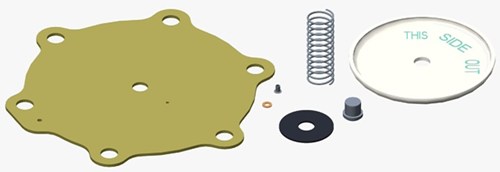 Spare parts kit for ASCO unclogging air operated valve - P/N: G353A045 and G353-066
