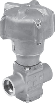 Vannes à soupape à siège incliné - Inox - Graphite - DN50 - Socket weld GN40 - PN40 - 2/2 - 250°C