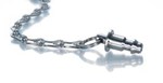 Bouchon en acier avec chainette pour raccord version standard - pour taille 08