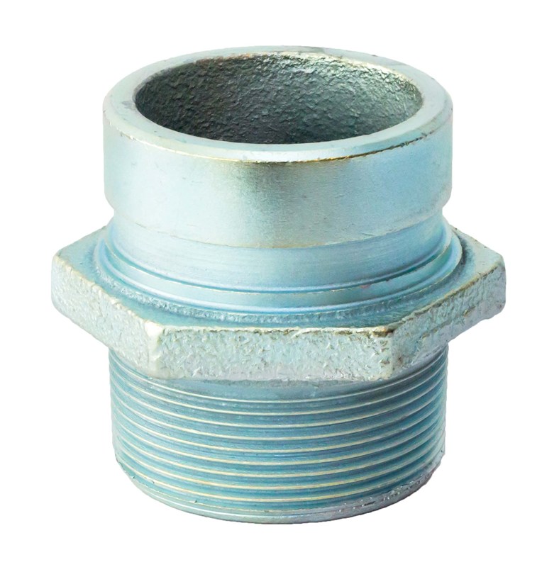 Mamelon Quikcoup style 28 galva 6/4"M BSP x 6/4" QC