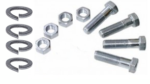 Kit de visserie inox A2 pour vannes papillont ype LUG GN10 - DN300
